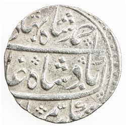 MUGHAL: Ahmad Shah Bahadur, 1748-1754, AR rupee (11.16g), Farrukhabad, year one (ahad). VF-EF