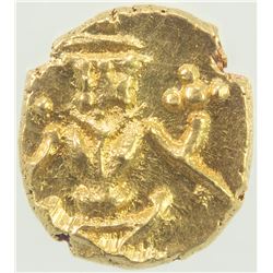 MYSORE: Kanthirava Narasa & Raja Wodeyar, 1632-1662, AV fanam (0.37g), ND. PCGS MS65