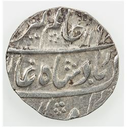 ROHILKHAND: AR rupee (11.27g), Bareli, AH1168, year one (ahad). EF