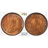 Image 1 : BRITISH INDIA: George V, 1910-1936, AE 1/12 anna, 1915(c). PCGS MS66