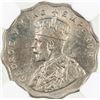 Image 1 : BRITISH INDIA: George V, 1910-1936, 1 anna, 1936(b). NGC MS63