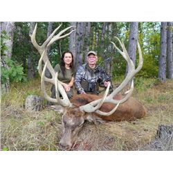 7-hunting days/ 9-nights Bulgaria Big Game Hunt for 15 Animals and Filmed By Safari Season TV for Th