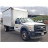 Image 2 : 2011 Ford F-450 Box Truck 14 ft Box -LOCATED IN HILO BIG ISLAND (Runs Transmission Slips)