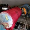 Image 2 : FOLDING CAMP CHAIR, ELECTRIC LANTERN, AND SLEEPING BAGS