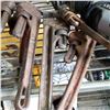 Image 2 : LOT OF 6 PIPE WRENCHES