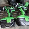 Image 2 : KAVVASAKI CORDLESS DRILLS SET OF 3 W/ BATTERIES
