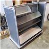 Image 1 : ROLLING DOUBLE-SIDED REATIL DISPLAY SHELF