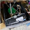 Image 2 : TOTE AND BOX OF DEADBOLT PROTECTORS, SIDE VIEW MIRROR AND MORE
