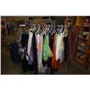 Image 2 : RETAIL ROLLING RACK OF TABLE CLOTHS AND MORE - RACK NOT INCLUDED