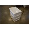 Image 2 : 3 DRAWER PLASTIC ORGANIZER