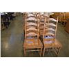 Image 2 : 6 VILAS MAPLE DINING CHAIRS