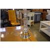 Image 2 : 2 CRYSTAL TABLE LAMPS W/ SHADES