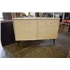 Image 2 : MCM WHITE 6 DRAWER DRESSER