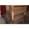 Image 2 : 4 TIER WOOD SHELF WITH 2 DRAWERS