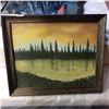 Image 1 : SMALL OIL ON CANVAS SIGNED PJ MEEHAN