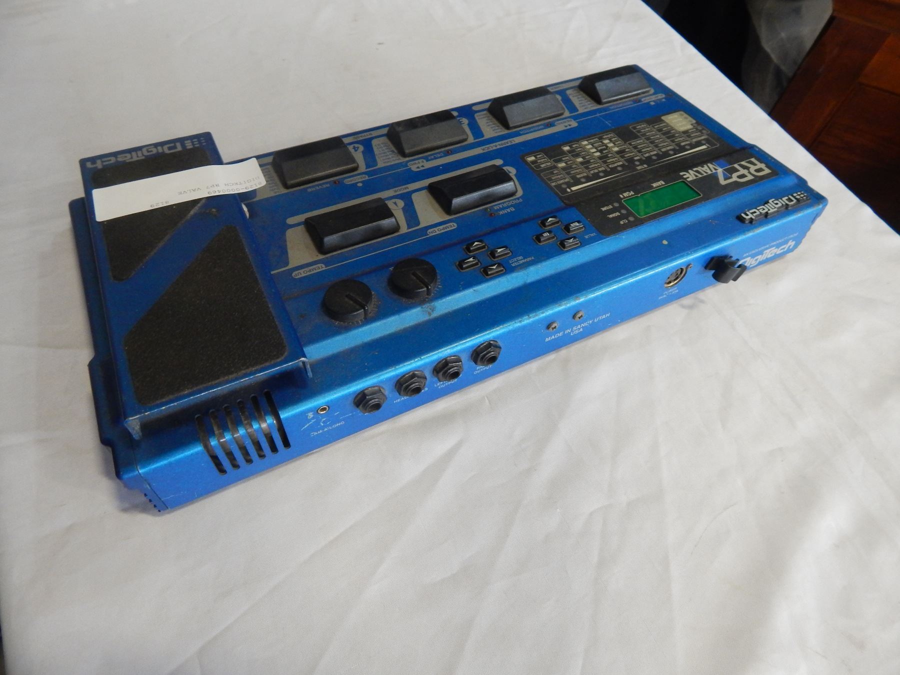 DIGITECH RP7 VALVE
