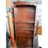 Image 2 : WOODEN BOOKSHELF APPROX 6FT TALL