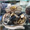 Image 1 : SILVER BOX OF WATCHES