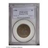 Image 3 : 1794 1C Head of 1794 AU55 PCGS. S-31, R.1. The Second 1794[1C] Head of 1794 AU55 PCGS.