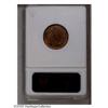 Image 2 : 1873 1C Closed 3 MS63 Red and Brown ANACS. FS-009.1, S 1873[1C] Closed 3 MS63 Red and Brown ANACS.