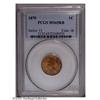 Image 1 : 1875 1C MS65 Red and Brown PCGS. Several shades of 1875[1C] MS65 Red and Brown PCGS.