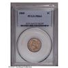 Image 1 : 1860 1C PR64 PCGS. Rounded Bust. The natural honey-gol 1860[1C] PR64 PCGS.