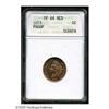 Image 1 : 1873 1C Closed 3 PR64 Red ANACS. A lovely, well struck 1873[1C] Closed 3 PR64 Red ANACS.