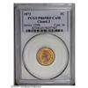 Image 3 : 1873 1C Closed 3 PR65 Cameo PCGS. An alluring golden-o 1873[1C] Closed 3 PR65 Cameo PCGS.