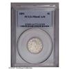 Image 1 : 1891 5C PR64 Cameo PCGS. Frosted devices stand out aga 1891[5C] PR64 Cameo PCGS.