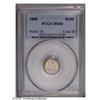 Image 3 : 1868 H10C MS66 PCGS. This satiny Gem has complete silv 1868[H10C] MS66 PCGS.