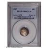 Image 3 : 1907 10C PR66 Cameo PCGS. Dappled russet and deep blue 1907[10C] PR66 Cameo PCGS.