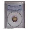 Image 3 : 1910 10C PR66 Cameo PCGS. Mottled multicolored toning 1910[10C] PR66 Cameo PCGS.