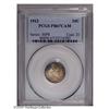 Image 3 : 1912 10C PR67 Cameo PCGS. Spectacularly toned in aquam 1912[10C] PR67 Cameo PCGS.
