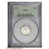 Image 1 : 1937 10C PR65 PCGS. Glimpses of golden color visit the 1937[10C] PR65 PCGS.