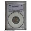 Image 1 : 1876 20C MS64 PCGS. Typical cobalt-blue and amber-red 1876[20C] MS64 PCGS.