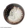 Image 1 : 1885 25C PR67 Cameo PCGS. Mauve-red and sea-green colo 1885[25C] PR67 Cameo PCGS.