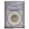 Image 1 : 1892 25C MS65 PCGS. Type Two Reverse. Deep golden-brow 1892[25C] MS65 PCGS.