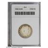 Image 1 : 1896-S 25C Good 4 ANACS. Evenly worn with attractive p 1896-S[25C] Good 4 ANACS.