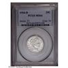 Image 1 : 1916-D 25C MS64 PCGS. This near-Gem, from the final ye 1916-D[25C] MS64 PCGS.