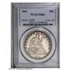 Image 3 : 1861 S$1 PR61 PCGS. Despite numerous grade-defining ha 1861[S$1] PR61 PCGS.