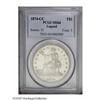 Image 3 : 1874-CC T$1 MS64 PCGS. Ex: Legend. Tall CC mintmark. D 1874-CC[T$1] MS64 PCGS.
