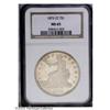 Image 3 : 1875-CC T$1 MS65 NGC. Type One Reverse. Dazzling cartw 1875-CC[T$1] MS65 NGC.