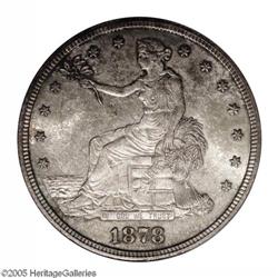 1878-S T$1 MS65 NGC. Breen-5820. Large clear S. Beauti 1878-S[T$1] MS65 NGC.