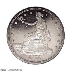 1876 T$1 PR64 Cameo NGC. Type One Obverse, Type Two Re 1876[T$1] PR64 Cameo NGC.
