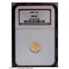 Image 1 : 1887 G$1 MS64 NGC. A boldly struck and unblemished nea 1887[G$1] MS64 NGC.