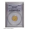 Image 3 : 1843-C $2 1/2 Small Date, Crosslet 4 AU50 PCGS. Variet 1843-C[$2 1/2] Small Date, Crosslet 4 AU50 PC