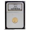 Image 1 : 1908 $2 1/2 MS63 NGC.From The Meads Point Collection. 1908[$2 1/2] MS63 NGC.