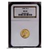 Image 3 : 1908 $2 1/2 MS64 NGC. A bright honey-gold introductory 1908[$2 1/2] MS64 NGC.