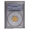 Image 3 : 1912 $2 1/2 MS64 PCGS. A gorgeous near-Gem Philadelphi 1912[$2 1/2] MS64 PCGS.