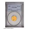 Image 1 : 1915 $2 1/2 MS63 PCGS. Deep red-orange and green tonin 1915[$2 1/2] MS63 PCGS.